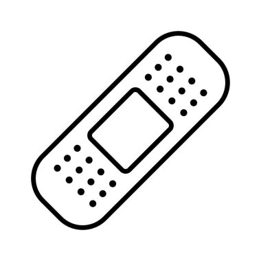 Sargı Simgesi vektör görüntüsü. Revir için kullanılabilir. Mobil uygulamalar, web uygulamaları ve yazdırma ortamları için elverişli.