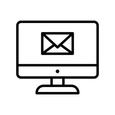 Bizimle bağlantı kur, e-posta, gelen kutusu ikon vektör görüntüsü. Seo & web için de kullanılabilir. Web uygulamalarında, mobil uygulamalarda ve yazdırma ortamlarında kullanılabilir.