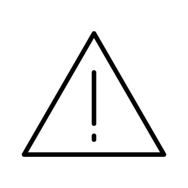 Uyarı, ünlem simge vektör görüntüsü. Telefon ve tablet olarak kullanılabilir. Mobil uygulamalar, web uygulamaları ve yazdırma ortamları için elverişli.