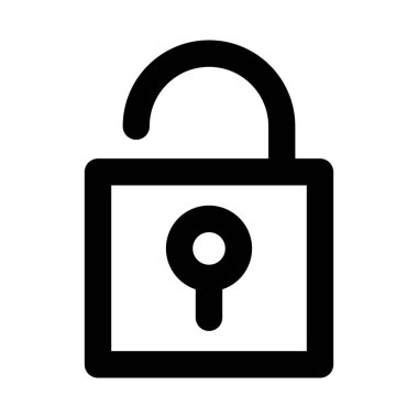 Simge vektör görüntüsünü aç. UI ve UX için de kullanılabilir. Mobil uygulamalar, web uygulamaları ve yazdırma ortamları için elverişli.