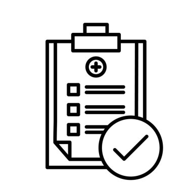 Simge vektör görüntüsünü temizle. Revir için kullanılabilir. Mobil uygulamalar, web uygulamaları ve yazdırma ortamları için elverişli.