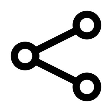 Simge vektör resmini paylaş. UI ve UX için de kullanılabilir. Mobil uygulamalar, web uygulamaları ve yazdırma ortamları için elverişli.