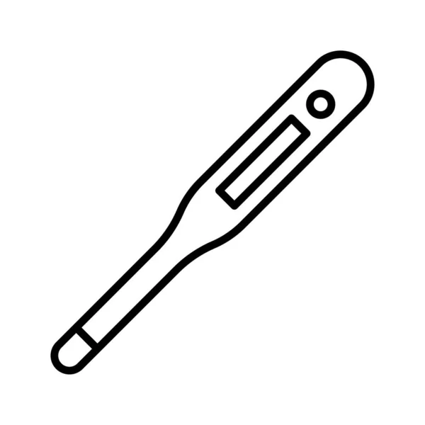 Medical Thermometer Icon Vektorbild Kann Für Die Medizin Verwendet Werden — Stockvektor