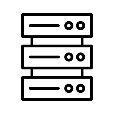 Dizi, veri merkezi, ikon vektör görüntüsüne ev sahipliği yapıyor. Web pazarlama için de kullanılabilir. Web uygulamalarında, mobil uygulamalarda ve yazdırma ortamlarında kullanılabilir.