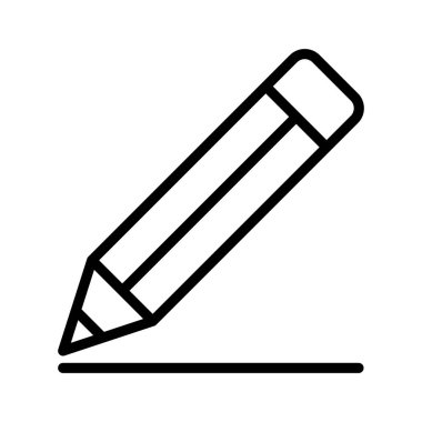 Bloglama, kompozisyon, kalem ikonu vektör resmi. Web pazarlama için de kullanılabilir. Web uygulamalarında, mobil uygulamalarda ve yazdırma ortamlarında kullanılabilir.