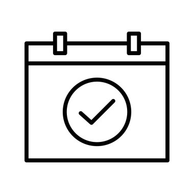 Takvim, kontrol işareti, simge vektör resmi yapıldı. Müşteri desteği için de kullanılabilir. Web uygulamalarında, mobil uygulamalarda ve yazdırma ortamlarında kullanılabilir.