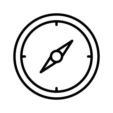 Pusula, yön bulma, ikon vektör görüntüsü konumları. Navigasyon için de kullanılabilir. Web uygulamalarında, mobil uygulamalarda ve yazdırma ortamlarında kullanılabilir.