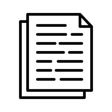 Kopyala, belgeler, elle simge vektör görüntüsü. Web pazarlama için de kullanılabilir. Web uygulamalarında, mobil uygulamalarda ve yazdırma ortamlarında kullanılabilir.