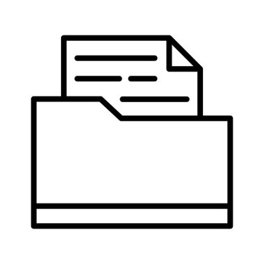 Dosyalar, klasör, docment simge vektör resmi. Ağ ve veri paylaşımı için de kullanılabilir. Web uygulamalarında, mobil uygulamalarda ve yazdırma ortamlarında kullanılabilir.