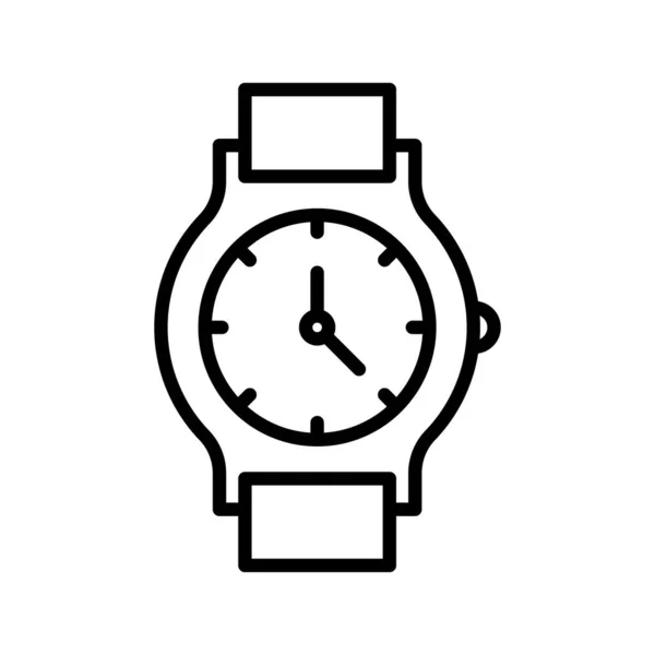 Reloj Mano Reloj Imagen Vector Icono Reloj También Puede Utilizar — Archivo Imágenes Vectoriales