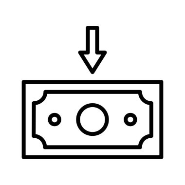 Para, alıcı, ikon vektör görüntüsünü transfer et. Finans ve Para için de kullanılabilir. Web uygulamalarında, mobil uygulamalarda ve yazdırma ortamlarında kullanılabilir.