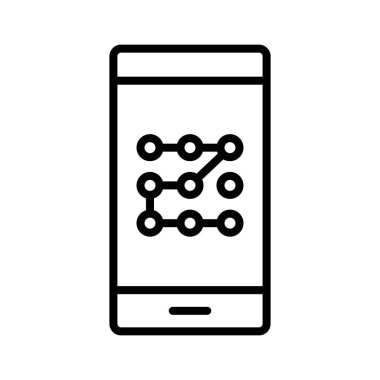 Parola, mobil, kalıp, simge vektör görüntüsünü aç. Ağ ve veri paylaşımı için de kullanılabilir. Web uygulamalarında, mobil uygulamalarda ve yazdırma ortamlarında kullanılabilir.