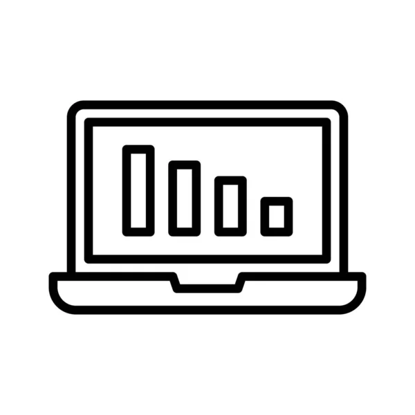 Pérdida Gráfico Imagen Vector Icono Declinación También Puede Utilizar Para — Vector de stock