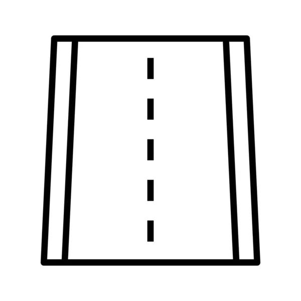 Yol Rota Yol Simgesi Vektör Görüntüsü Navigasyon Için Kullanılabilir Web — Stok Vektör