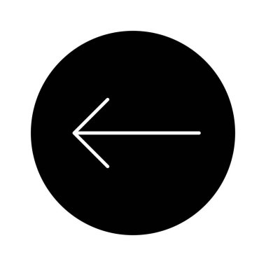 Geriye doğru simge vektör görüntüsü. Telefon ve tablet olarak kullanılabilir. Mobil uygulamalar, web uygulamaları ve yazdırma ortamları için elverişli.