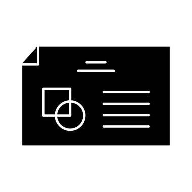 Birikmiş dosya, proje, gereksinim simgesi vektör resmi. Proje yönetimi için de kullanılabilir. Web uygulamalarında, mobil uygulamalarda ve yazdırma ortamlarında kullanılabilir.