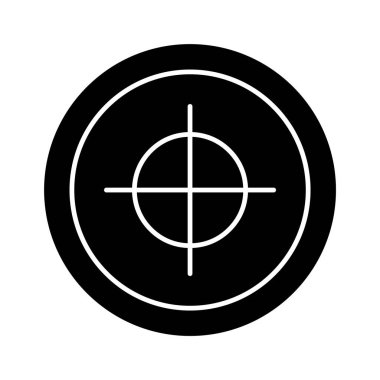 İş, hedef, hedef, ikon vektör görüntüsü planı. İş ve ofis için de kullanılabilir. Web uygulamalarında, mobil uygulamalarda ve yazdırma ortamlarında kullanılabilir.