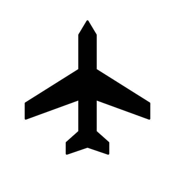 飞机模式图标矢量图像 可用于电话和平板电脑 适用于移动应用 网络应用及印刷媒体 — 图库矢量图片