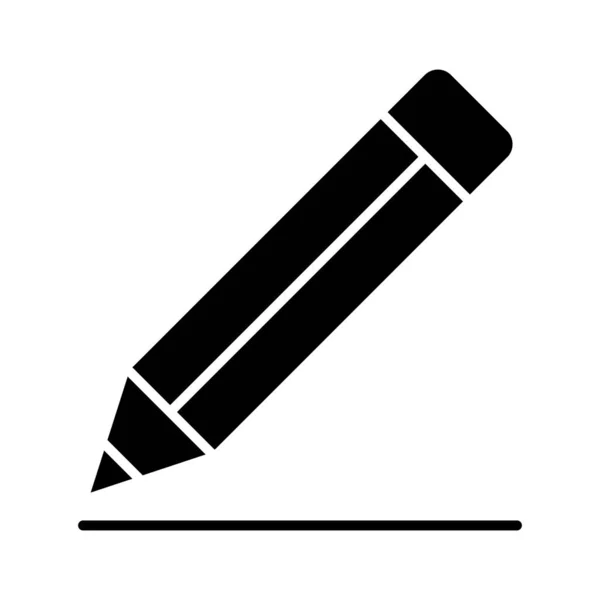 Bloggen Komponieren Stift Icon Vektorbild Kann Auch Für Webmarketing Verwendet — Stockvektor