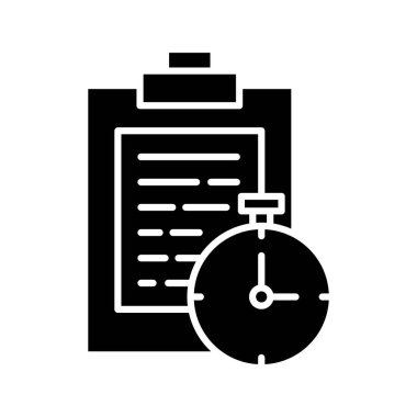 Pano, kronometre, zaman simgesi vektör görüntüsü. Müşteri desteği için de kullanılabilir. Web uygulamalarında, mobil uygulamalarda ve yazdırma ortamlarında kullanılabilir.