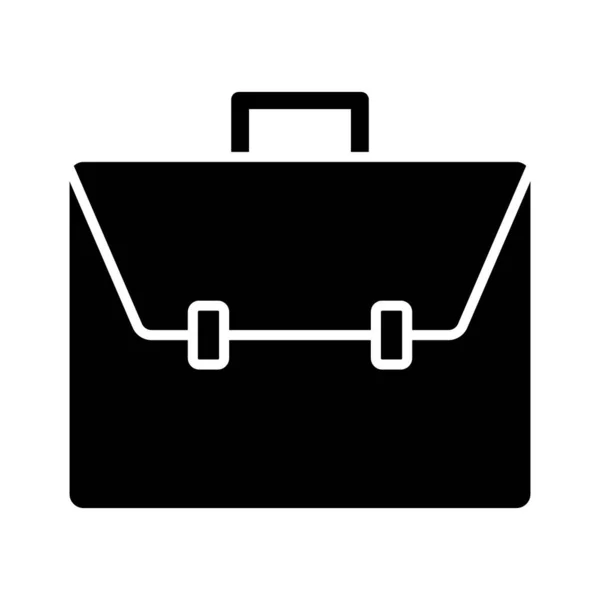 Karrier Portfólió Bőrönd Ikon Vektor Kép Web Marketing Célokra Használható — Stock Vector