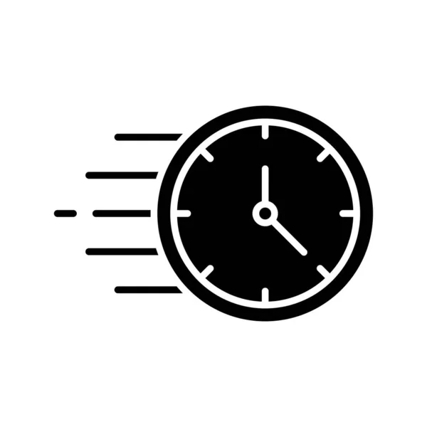 Reloj Fecha Límite Icono Eficiencia Imagen Vectorial También Puede Utilizar — Archivo Imágenes Vectoriales