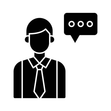 Danışman, müşteri, ikon vektör imajını destekleyin. Seo & web için de kullanılabilir. Web uygulamalarında, mobil uygulamalarda ve yazdırma ortamlarında kullanılabilir.