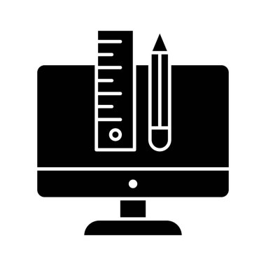 Yaratıcı, özel, tasarım ikonu vektör görüntüsü. Seo & web için de kullanılabilir. Web uygulamalarında, mobil uygulamalarda ve yazdırma ortamlarında kullanılabilir.