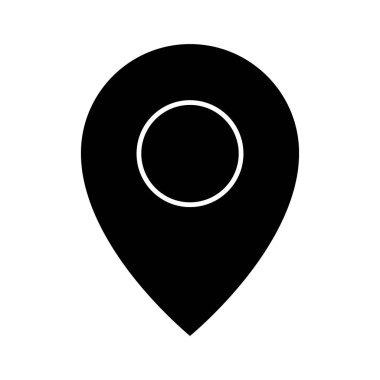 GPS, navigasyon, konum, pim, harita ikon vektör resmi. Telefon ve tablet olarak kullanılabilir. Mobil uygulamalar, web uygulamaları ve yazdırma ortamları için elverişli.