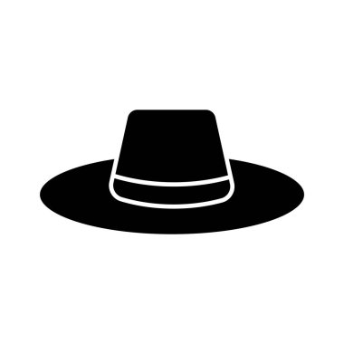 Şapka, plaj, ikon vektör görüntüsü. Yaz & Tatilleri için kullanılabilir. Mobil uygulamalar, web uygulamaları ve yazdırma ortamları için elverişli.