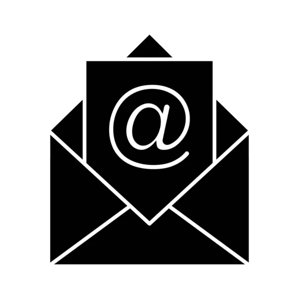 Mail Marketing Kontaktieren Sie Uns Umschlag Icon Vektorbild Kann Auch — Stockvektor