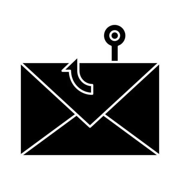 Email Hameçonnage Icône Enveloppe Image Vectorielle Peut Également Être Utilisé — Image vectorielle