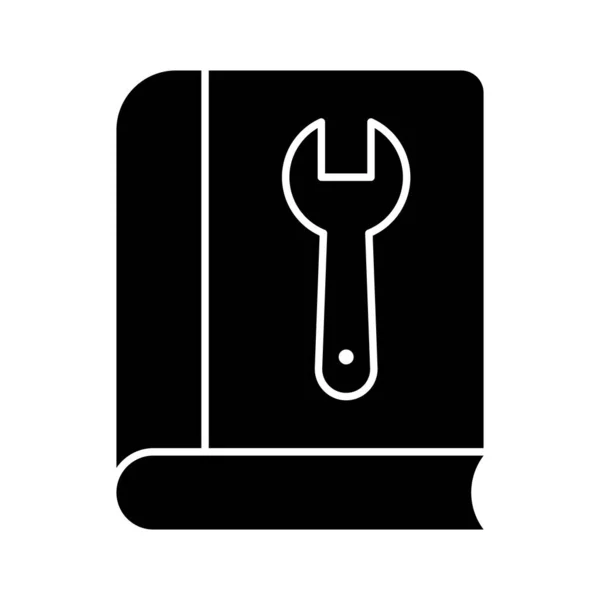 Instruction Manual Tech Support Icon Vector Image Can Also Used — Stock Vector