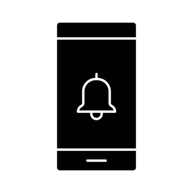 Mobil, bilgilendirme, mesaj ikonu vektör görüntüsü. Siber güvenlik için de kullanılabilir. Web uygulamalarında, mobil uygulamalarda ve yazdırma ortamlarında kullanılabilir.