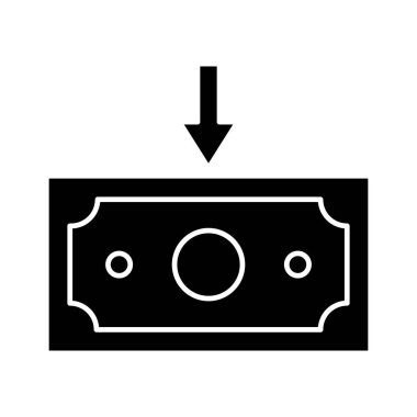Para, alıcı, ikon vektör görüntüsünü transfer et. Finans ve Para için de kullanılabilir. Web uygulamalarında, mobil uygulamalarda ve yazdırma ortamlarında kullanılabilir.