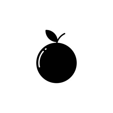 Turuncu ikon vektör görüntüsü. Yiyecek ve içecekler için de kullanılabilir. Web uygulamalarında, mobil uygulamalarda ve yazdırma ortamlarında kullanılabilir.