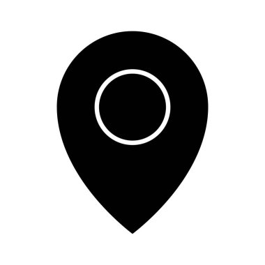 Pin, konum, işaret simgesi vektör görüntüsü. Navigasyon için de kullanılabilir. Web uygulamalarında, mobil uygulamalarda ve yazdırma ortamlarında kullanılabilir.