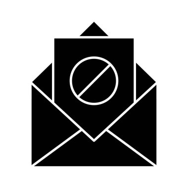 Konserve jambon, e-posta, posta simgesi vektör resmi. İnternet güvenliği için de kullanılabilir. Web uygulamalarında, mobil uygulamalarda ve yazdırma ortamlarında kullanılabilir.