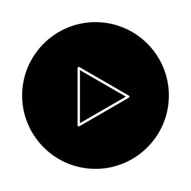 Video, oyuncu, film simgesi vektör görüntüsü. Telefon ve tablet olarak kullanılabilir. Mobil uygulamalar, web uygulamaları ve yazdırma ortamları için elverişli.