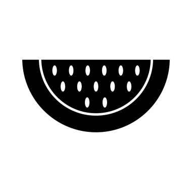 Karpuz, meyve, meyve suyu ikonu vektör görüntüsü. Yaz & Tatilleri için kullanılabilir. Mobil uygulamalar, web uygulamaları ve yazdırma ortamları için elverişli.