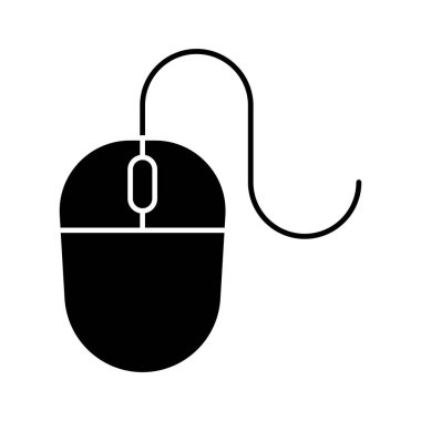 Wire mouse, mouse Icon vector image. Can be used for phone and tablet. Suitable for mobile apps, web apps and print media.