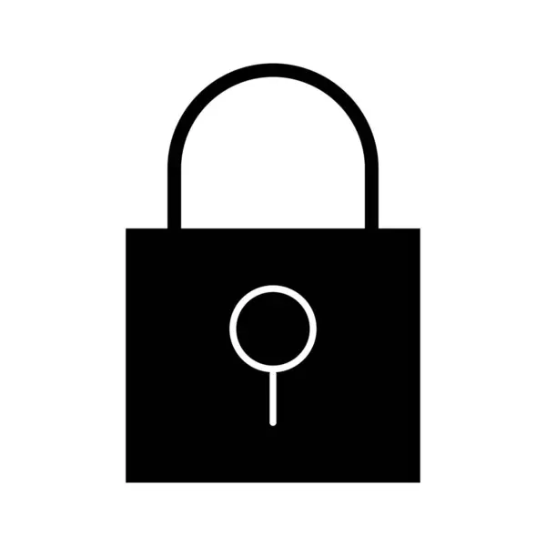 Lock Security Protection Icon Vector Image Can Used Phone Tablet — Stock Vector