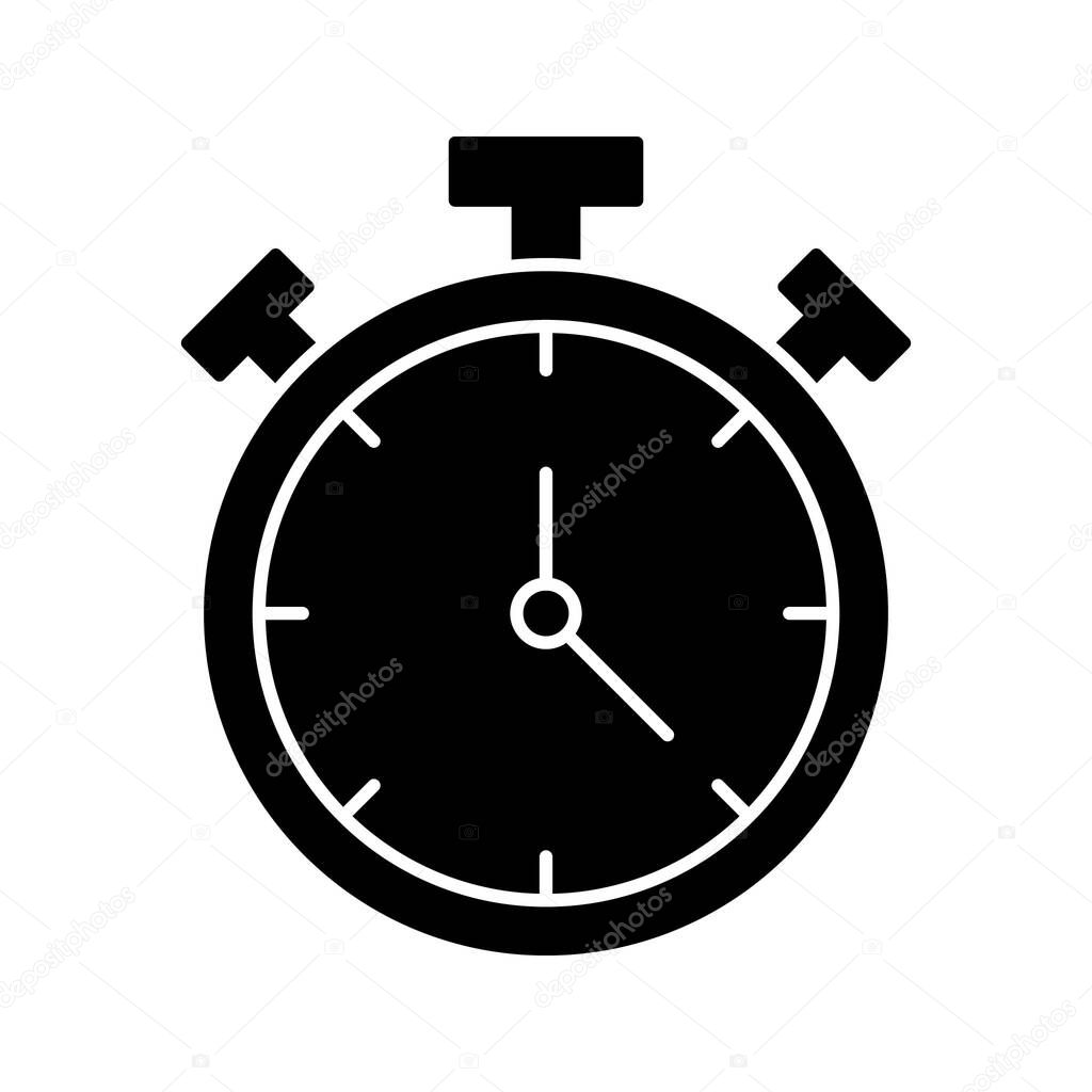 Stopwatch, timer, timout, sale end icon vector image. Can also be used for shopping & ecommerce. Suitable for use on web apps, mobile apps and print media.
