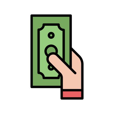 Cash, payment icon vector image. Can also be used for Finance and Money. Suitable for use on web apps, mobile apps and print media.