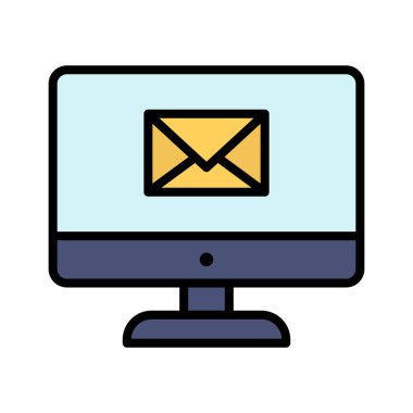 Bizimle bağlantı kur, e-posta, gelen kutusu ikon vektör görüntüsü. Seo & web için de kullanılabilir. Web uygulamalarında, mobil uygulamalarda ve yazdırma ortamlarında kullanılabilir.