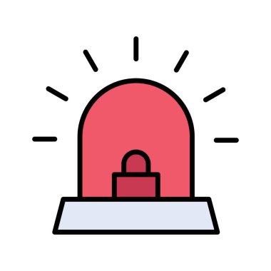 Acil Simge vektör görüntüsü. Revir için kullanılabilir. Mobil uygulamalar, web uygulamaları ve yazdırma ortamları için elverişli.