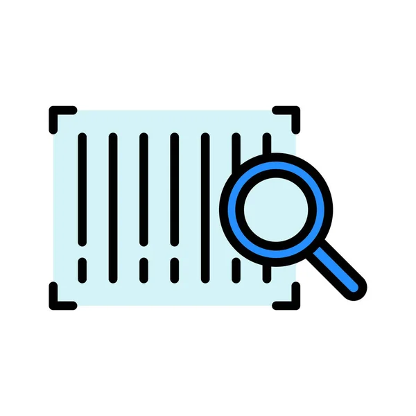 Barcode Search Scan Icon Vector Image Can Also Used Delivery — Stock Vector