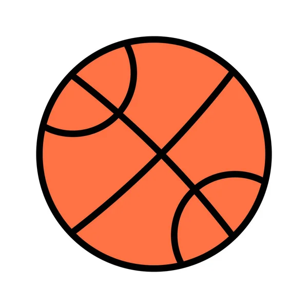 Basketball Sports Play Icon Vector Image Can Also Used Education — Stock Vector