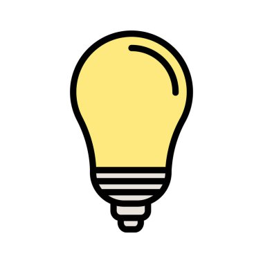 Lider ampul, ampul ışığı, ikon vektör görüntüsü. Telefon ve tablet olarak kullanılabilir. Mobil uygulamalar, web uygulamaları ve yazdırma ortamları için elverişli.