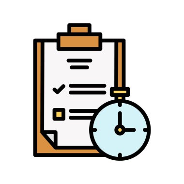 Kilometre taşları, kayıtlar, zaman simgesi vektör görüntüsü. Müşteri desteği için de kullanılabilir. Web uygulamalarında, mobil uygulamalarda ve yazdırma ortamlarında kullanılabilir.